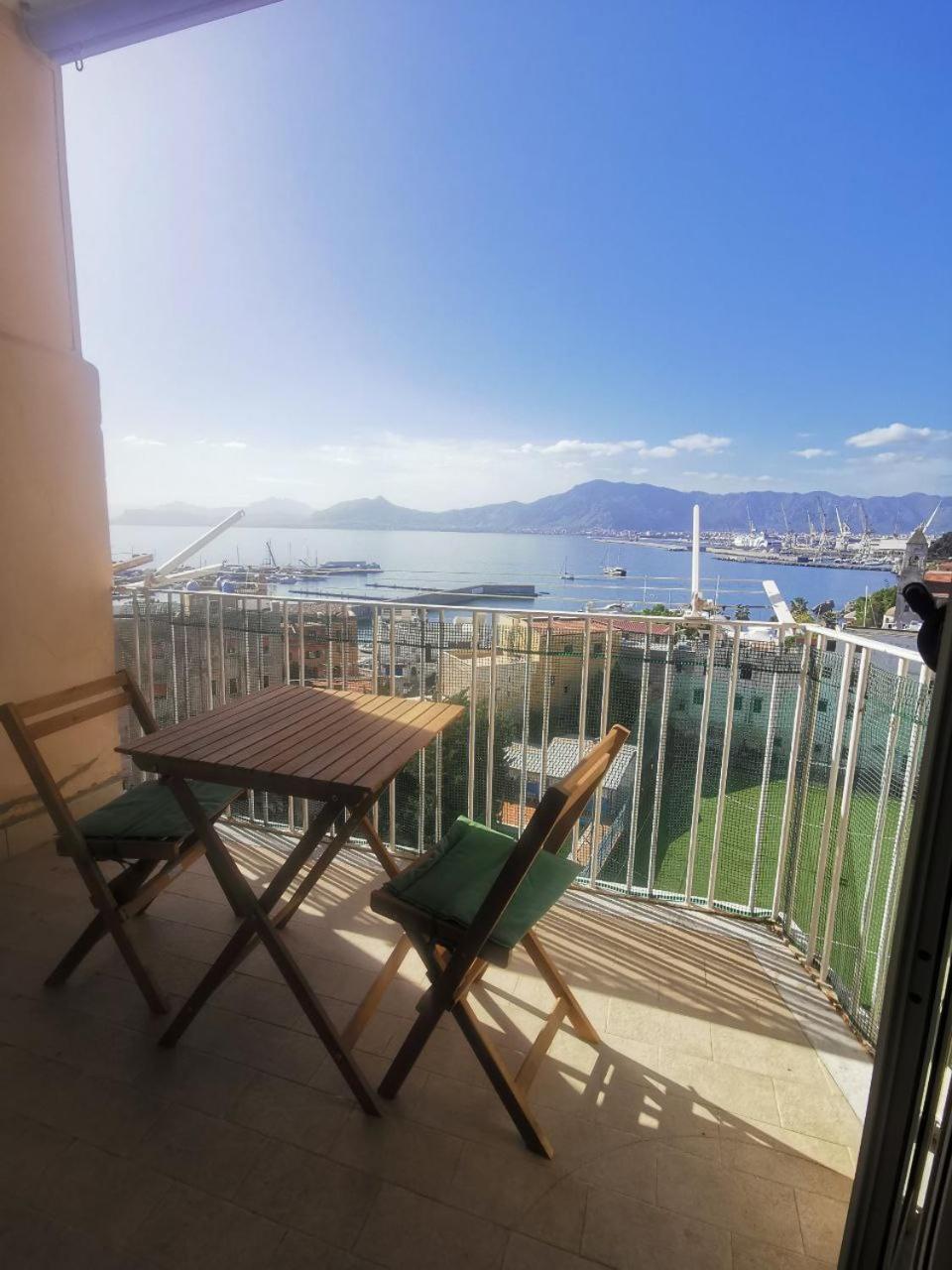 Ferienwohnung Il Balcone Sul Mare - Free Parking & Relax Palermo Exterior foto